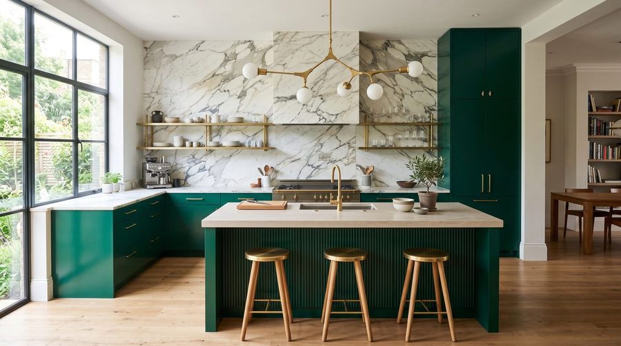 Reference kitchen image showing the Contemporary style
