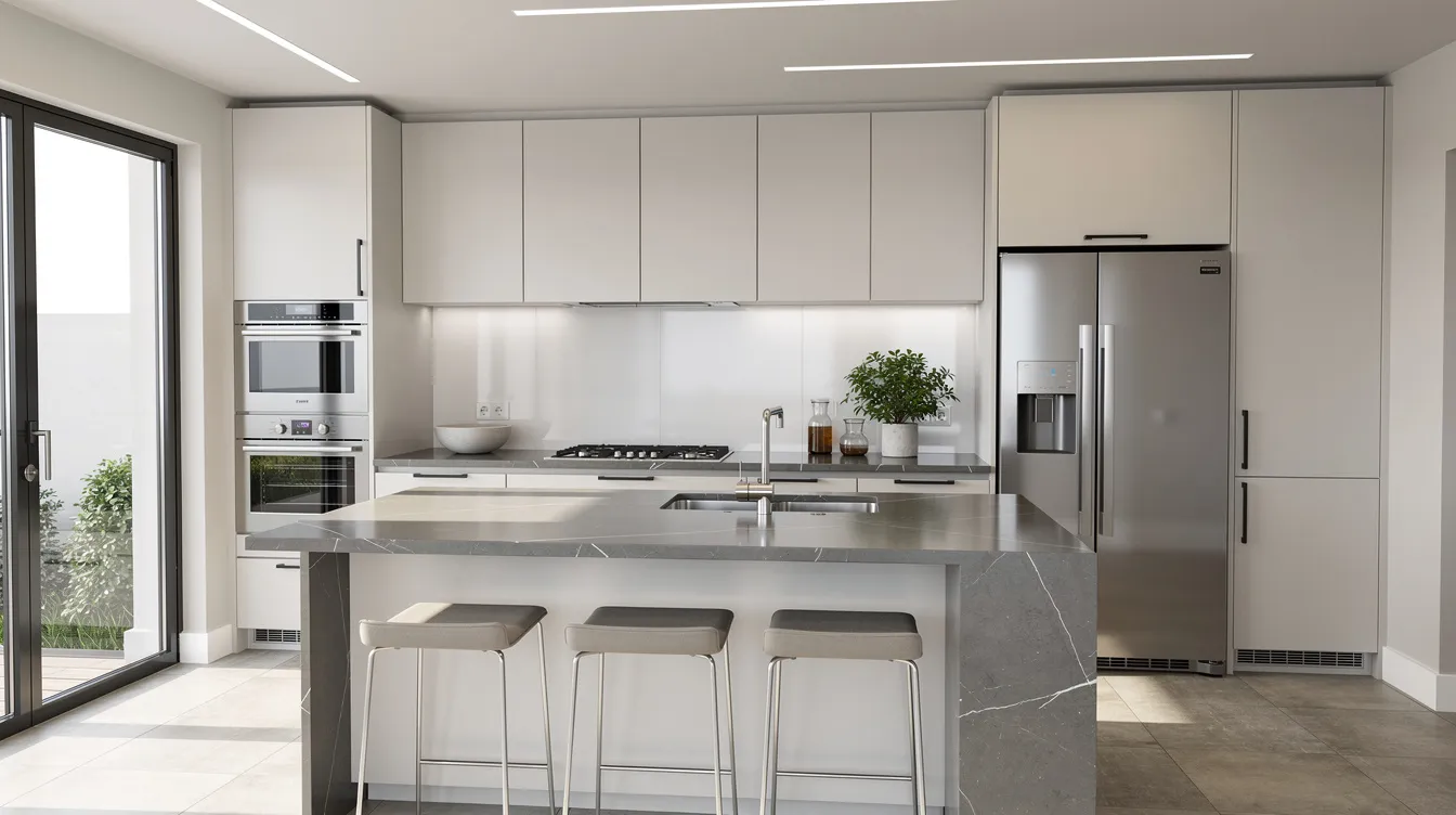 Reference kitchen image showing the Professional style