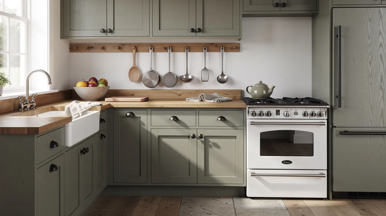 Reference kitchen image showing the Shaker style
